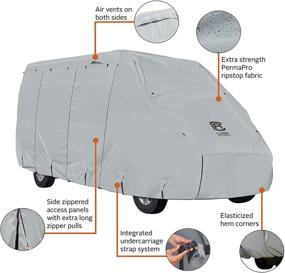 img 1 attached to 🚐 Защита и сохранение: Классические аксессуары Over Drive PermaPRO Tall Class B RV Cover - идеально подходит для домов на колесах длиной от 23 до 25 футов