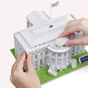 img 3 attached to 🏰 Exquisite White House 3D Puzzle Pieces: Captivating Architectural Masterpiece to Assemble