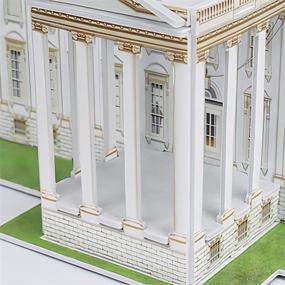 img 2 attached to 🏰 Exquisite White House 3D Puzzle Pieces: Captivating Architectural Masterpiece to Assemble