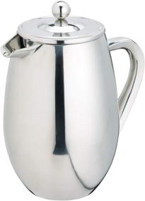 img 4 attached to Кухня Lexpress Cafetiere Double из нержавеющей стали