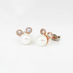 img 2 attached to 💎 Dazzling MixiuEuro Earrings: Exquisite Sterling Zirconia Jewellery for Girls' Glamorous Jewelry Collection