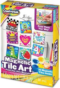 img 4 attached to 🧲 Magnetic Mini Tile for Creative Kids: Boost Imagination and Fun!