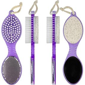 img 2 attached to DecorRack Pedicure Cleaning Manicure Remover Foot, Hand & Nail Care for Tools & Accessories