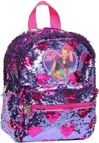 img 3 attached to 🎒 Shine with Style: JoJo Siwa Backpack Brushed Sequins - Perfect for Fashion-savvy Girls!