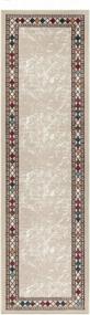 img 3 attached to Поднимите уровень своего декора дома с помощью ковров Antep Rugs Alfombras Modern Bordered 2x7 безопасных для пола внутри помещения (бежевый, 2' x 7')