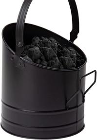 img 4 attached to ASHBUCK-BLK Large Fire Place Ash Bucket & Pellet Bucket - Enhanced Black Design