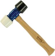 🔨 high performance & durable estwing rubber mallet with dual face hickory handle - ideal for industrial power & hand tool applications логотип