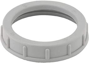 img 1 attached to Hubbell Raco 1412 Insulating Bushing Polypropylene