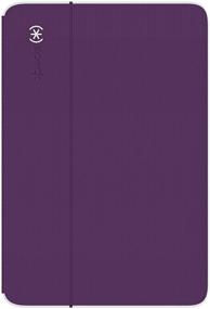 img 4 attached to 📱 Speck Products DuraFolio Case Stand iPad Mini 4, Acai Purple White Slate Grey (73884-5075)