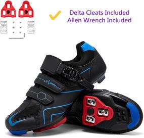 img 3 attached to Women's Cycling-Compatible Peloton Indoor Shoes for Men – Athletic Footwear