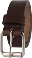 👔 men's classic leather dress accessories and belts - casual grain collection logo