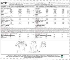 img 1 attached to McCall Patterns Pioneer Costumes Template Sewing