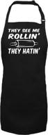 фартук rollin hatin с накладными карманами логотип