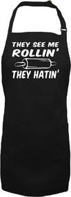 img 1 attached to Фартук Rollin Hatin с накладными карманами