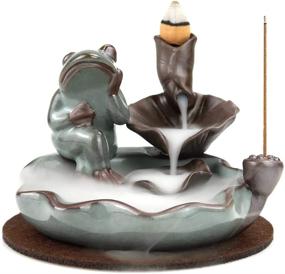 img 4 attached to Waterfall Incense Burner Backflow Aromatherapy