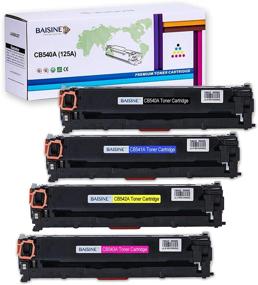 img 4 attached to 🖨️ BAISINE 4-Pack CP1215 Toner Replacement: HP 125A CB540A (CB540A Black, CB541A Cyan, CB542A Yellow, CB543A Magenta). Compatible with HP CP1518ni, CP1215, CM1312nfi, CP1515n, CM1312 MFP Printers.