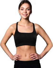 img 1 attached to Patelai Workout Strappy Seamless Comfortable Women's Clothing for Lingerie, Sleep & Lounge