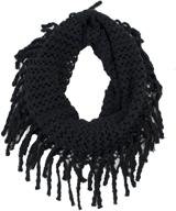 🧣 womens winter infinity fringe scarves & wraps: stylish accessories by stylesilove logo