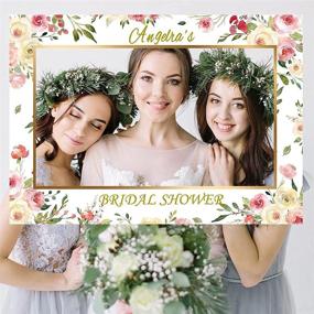 img 4 attached to 📷 Bridal Shower Party Decorations: DIY Photo Booth Frame for Bachelorette Bride To Be, Wedding, Anniversary Party Supplies - Class of 2022