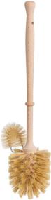 img 2 attached to Redecker Eco-Friendly Pig Bristle Toilet Brush with Untreated Beechwood Handle, 14-1/2 Inches