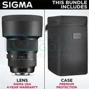 img 2 attached to 📸 Конечный фотографический набор: Объектив Sigma 105 мм f/1.4 DG HSM Art для Sony E Mount с набором аксессуаров Altura Photo для улучшенного съемки и опыта путешествий.