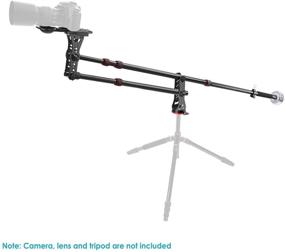 img 1 attached to 📷 Neewer 70" Aluminium Jib Arm Camera Crane: Quick Shoe Plate, Counterweight | DSLR Video Cameras, Load up to 17.6lbs