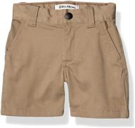 👶 little classic chino short for boys by billabong logo