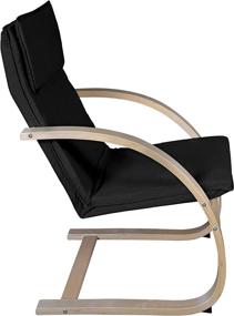 img 3 attached to 🪑 Niche Mia Bentwood Reclining Chair: A Perfect Blend of Beech and Ebony Elegance