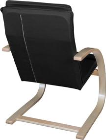 img 2 attached to 🪑 Niche Mia Bentwood Reclining Chair: A Perfect Blend of Beech and Ebony Elegance