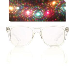 img 3 attached to Spiral Diffraction Glasses: Elevate Your Rave and Festival Experience!