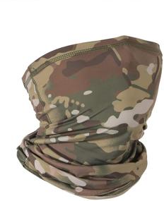 img 4 attached to 🧣 Breathable Lightweight Cooling Multicam Men's Scarf Accessories with Enhanced Protection