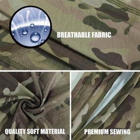 img 3 attached to 🧣 Breathable Lightweight Cooling Multicam Men's Scarf Accessories with Enhanced Protection