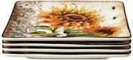 french sunflowers certified international 10.5 inch logo