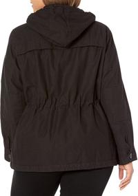 img 2 attached to Levis Womens Cotton Pocket Hooded Women's Clothing in Coats, Jackets & Vests