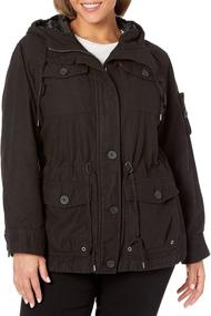 img 4 attached to Levis Womens Cotton Pocket Hooded Women's Clothing in Coats, Jackets & Vests