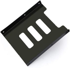 img 1 attached to 2-Pack SSD Mounting Bracket: Securely Mount SSDs to 3.5-inch Hard Drive Bays with Screws for PC SSD Upgrade