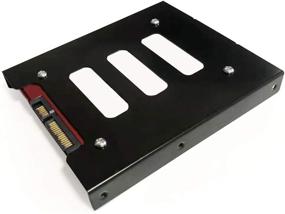 img 2 attached to 2-Pack SSD Mounting Bracket: Securely Mount SSDs to 3.5-inch Hard Drive Bays with Screws for PC SSD Upgrade
