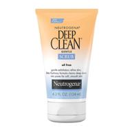 🧴 oil-free cleanser - neutrogena deep clean gentle daily facial scrub, 4.2 fl. oz logo