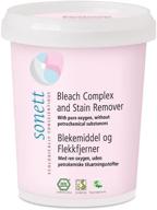 sonett organic bleach complex: powerful stain remover & color brightener (16 oz/ 450g) logo