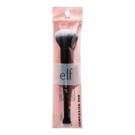 💁 e.l.f. cosmetics complexion duo brush: ideal vegan 2-in-1 makeup tool for flawless concealer & foundation application logo