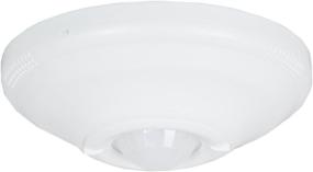 img 4 attached to Hard-Wired Motion Sensor: Maxxima Ceiling Mount 360° PIR Occupancy Sensor