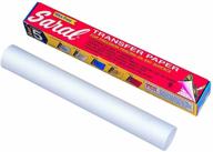 📜 12-foot rolls of white saral transfer paper - 2 pack logo