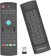 📱 mx3 pro backlight 2.4g mini wireless keyboard air remote mouse - 3d fly remote controller with 3-gyro 3-gsensor - nano usb receiver - ideal for android tv box, iptv, mini pc & smart projector logo