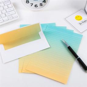img 2 attached to 💌 IMagicoo 32 Lovely Cute Writing Stationery Paper Letter Set with Envelopes and Label Seals - Style-9 (8.3x5.6)