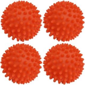 img 1 attached to 🧺 Black Duck Brand Dryer Balls 4 Pack Orange- Reusable Laundry Softener Balls for Efficient Drying, Money-saving Solution