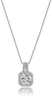 bamos solitaire cubic zirconia necklace 🌟 – enhance your jewelry collection with elegance logo