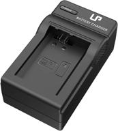 lp battery charger np fw50 compatible logo