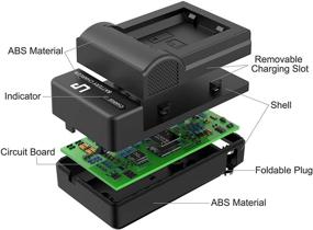 img 3 attached to LP Battery Charger NP FW50 Compatible