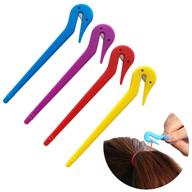 💇 gexolenu elastic rubber hair bands remover cutter - pain-free ponytail removal tool (4pcs) logo