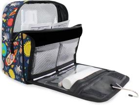 img 2 attached to Raccoon Toiletry Organizer Portable Cosmetic